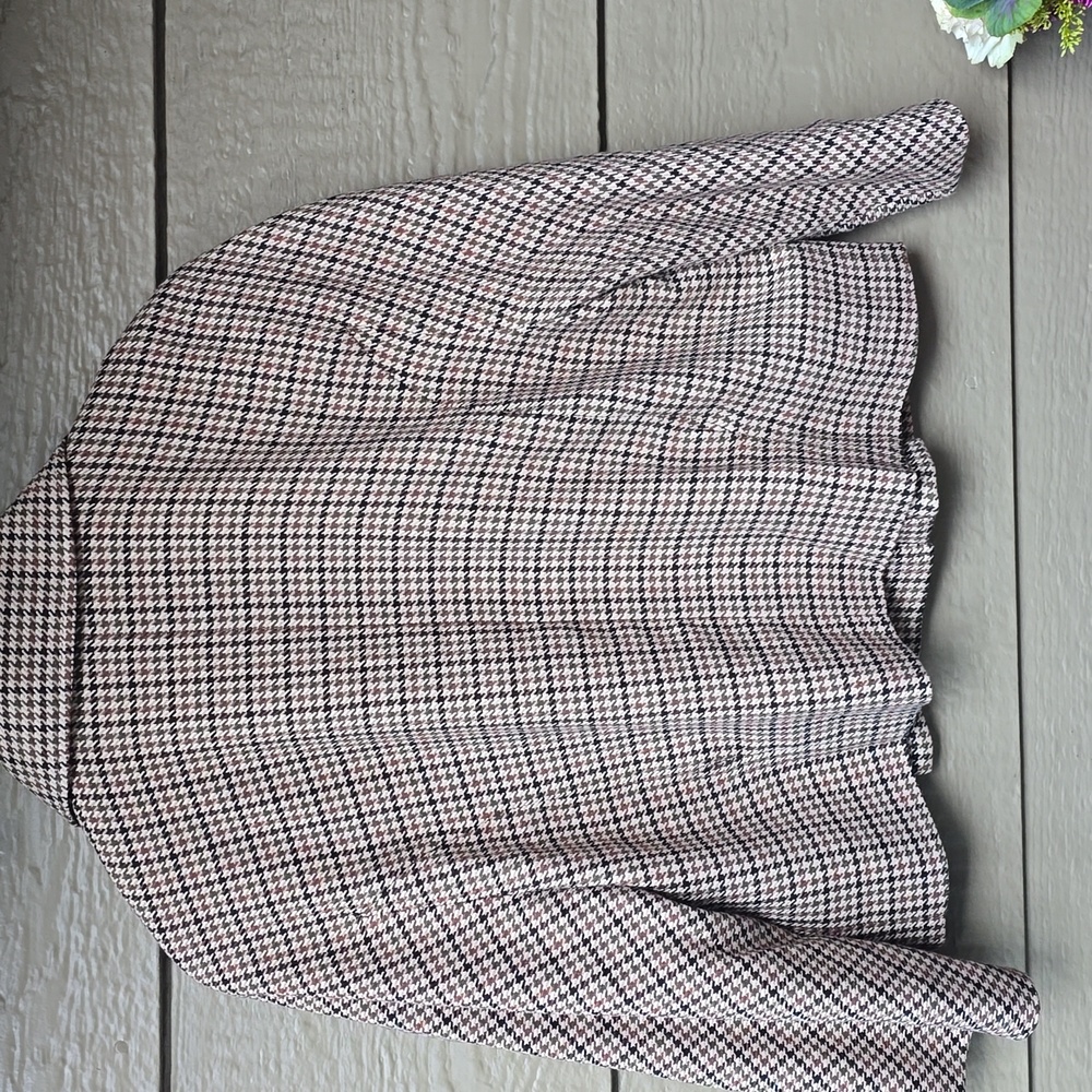 Cabi Showroom Jacket 4678 Houndstooth Brown Large new nwt - Picture 11 of 12